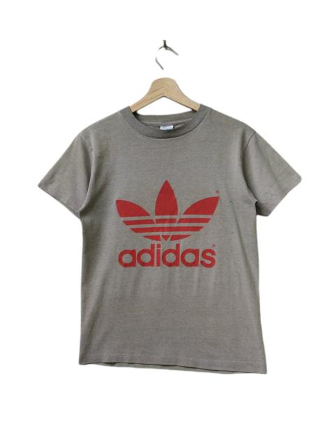 adidas Vintage Adidas Big Logo 50/50 Fabric Made in Usa Tshirt