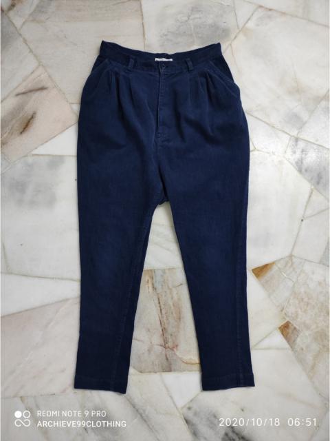 Other Designers Issey Miyake - Archive Ne Net capri velvet balloon pants