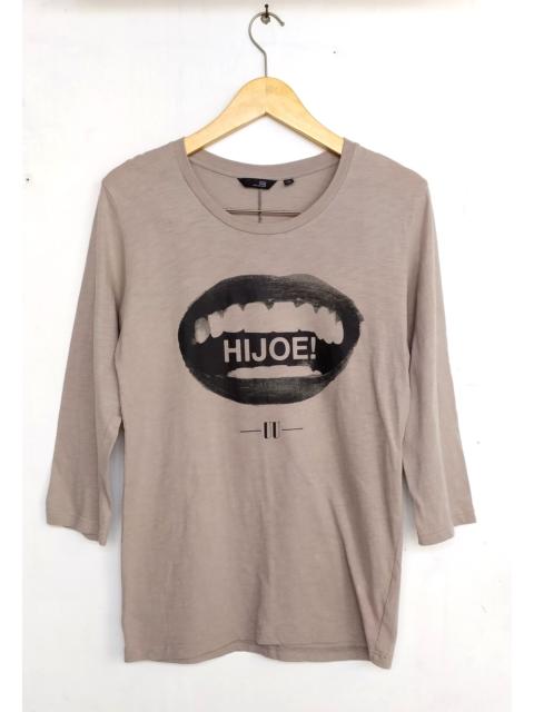 Other Designers Undercover × Uniqlo - UU Uniqlo x Undercover HIJOE! Longsleeve t shirt size M