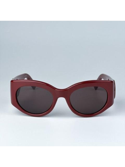 GUCCI NEW Gucci GG1544S 002 Burgundy Brown Unisex Oval Sunglasses GG 1544S