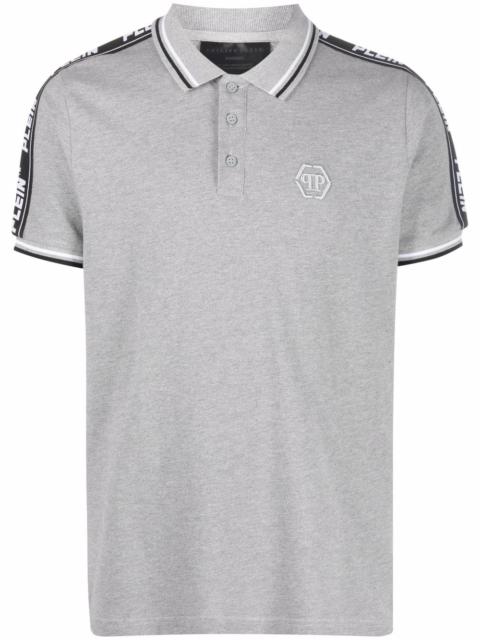 PHILIPP PLEIN embroidered-logo polo shirt