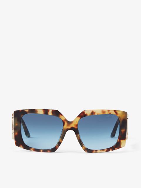JIMMY CHOO Ariana
Yellow Havana Square Frame Sunglasses