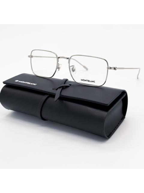 Montblanc NEW MONTBLANC EYEGLASSES MB0212O 005 SILVER MEN EYEWEAR