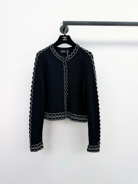 Alexander McQueen Alexander McQueen lace knit cardigan 