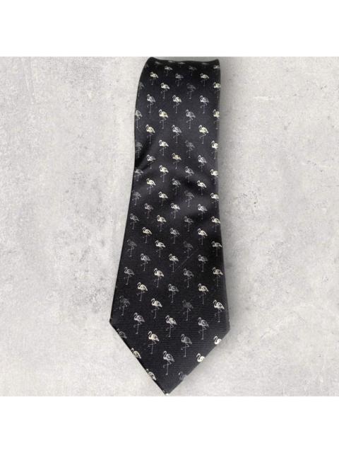 Dior Dior Homme Flamingo Silk Necktie
