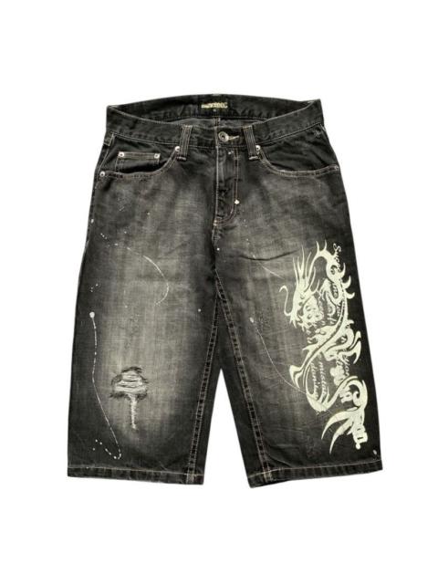 Other Designers Japanese Brand - Barcedos Black Faded Dragon Sukajan Y2K Dog Town 4Gseller