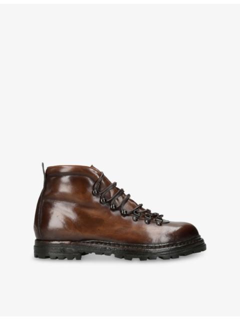 OFFICINE CREATIVE Artik Leather Ankle Boots