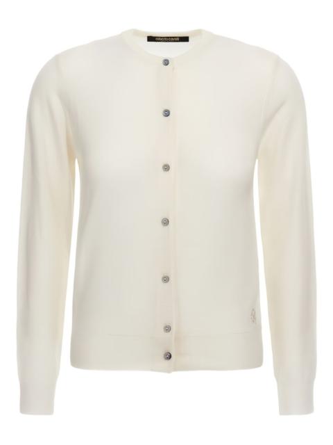 Roberto Cavalli wool button-front cardigan