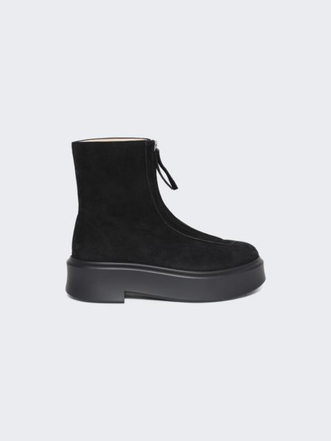 The Row Zipped Boot Black