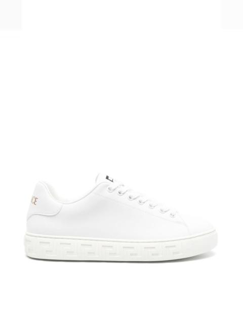 VERSACE Greca leather sneakers