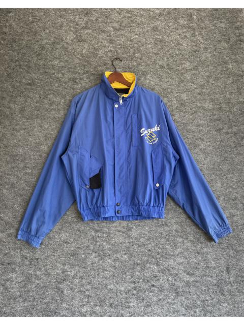 Other Designers Slightly Distressed Suzuki Tee - VINTAGE SUZUKI ALL OVER THE WORLD JACKET