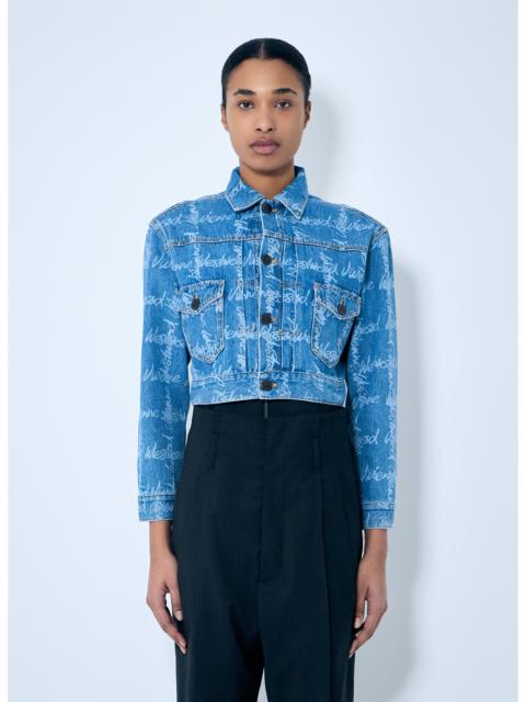 Vivienne Westwood Vivienne Westwood Women Marlene Cropped Denim Jacket