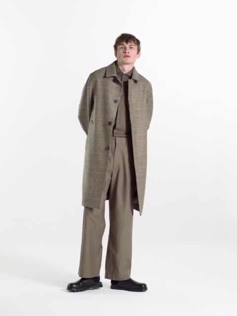 Mackintosh Dunkeld Glencheck Wool Coat