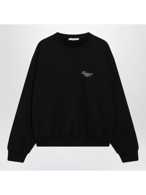 Givenchy Givenchy Black Brushed Cotton Sweatshirt With Logo Women
