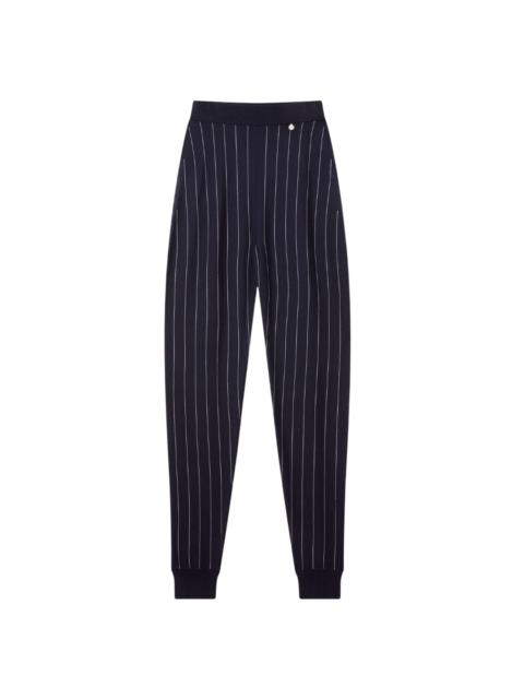 Stella McCartney Pinstripe Light Knit Trousers