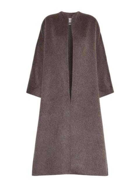 Max Mara Max Mara Women Oversized Camel Hair And Mohair Coat