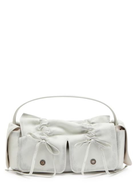 Acne Studios Acne Studios Multipocket Faded Grained-leather top Handle bag