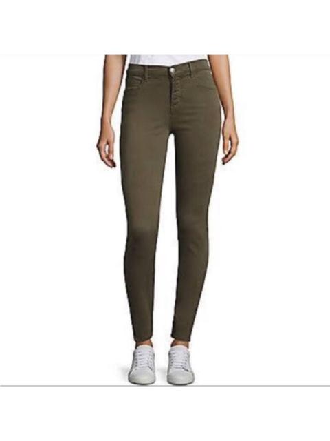 J Brand Conifer Super Skinny Jeans in Green