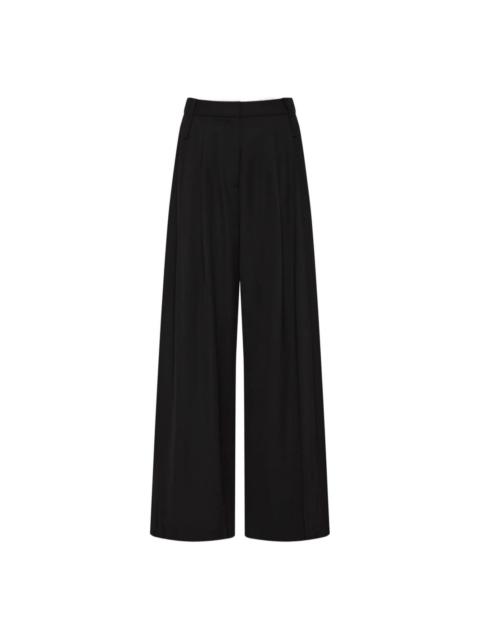 pleated trousers