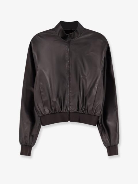GUCCI Gucci Women Soft Nappa Leather Bomber Jacket