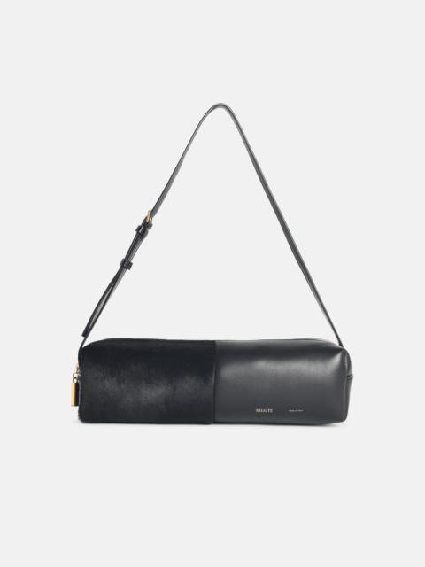 KHAITE 'KYE' BLACK LEATHER BAG