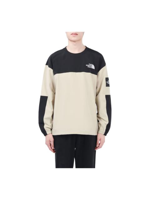 THE NORTH FACE Albany Crewneck Logo Sweater 'Beige' NM5MN04L