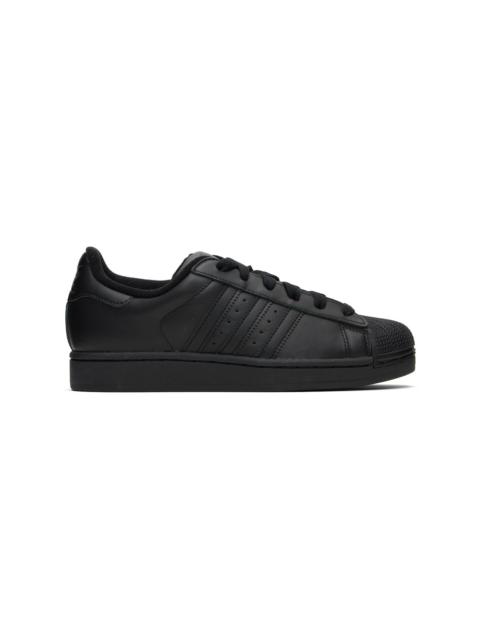 adidas Originals Black Superstar II Sneakers