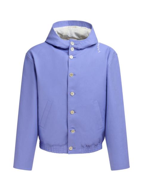 Marni LOGO-EMBROIDERED HOODED JACKET