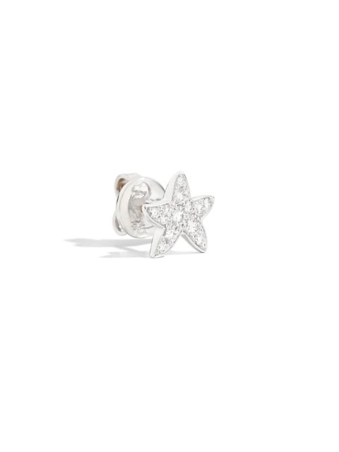 DoDo WHITE GOLD & DIAMOND STAR EARRING