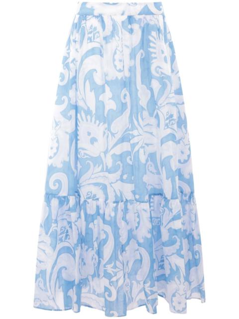 Etro Etro Women Paisley-Print Maxi Skirt