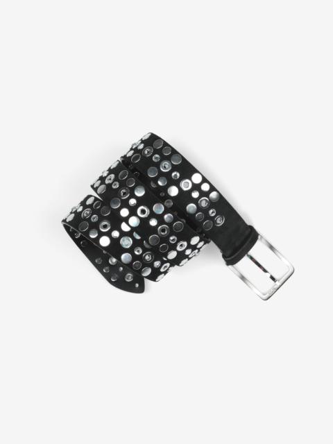 N°21 SUEDE BELT WITH STUDS