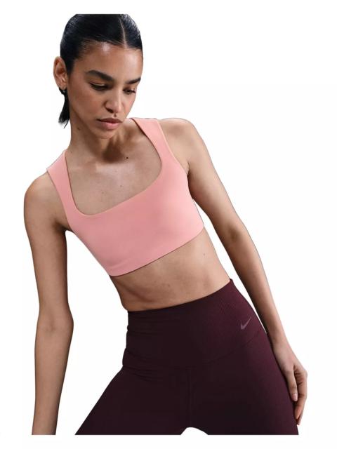 Nike Women's Zenvy Light-Support Lightly Lined Sports Bra - Pink