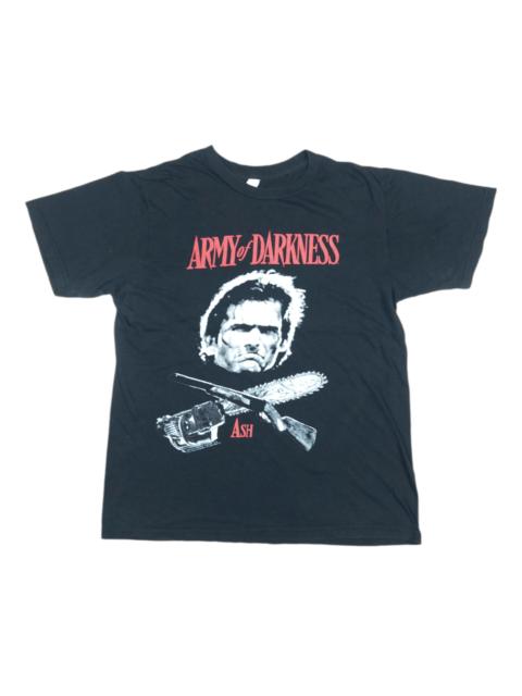 Other Designers Vintage - 2008 Army of Darkness Ash Shotgun & Saw Crossbones TEE
