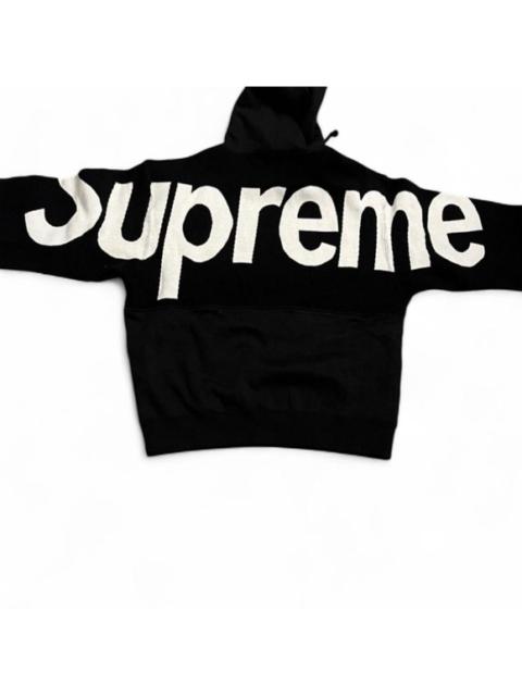 Supreme Supreme Big Logo Jacquard
Hooded Sweatshirt