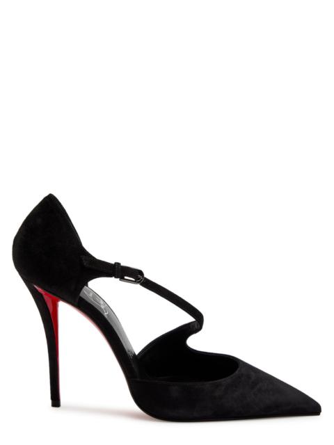 Christian Louboutin Christian Louboutin Miss Ziggyta 100 Suede Pumps
