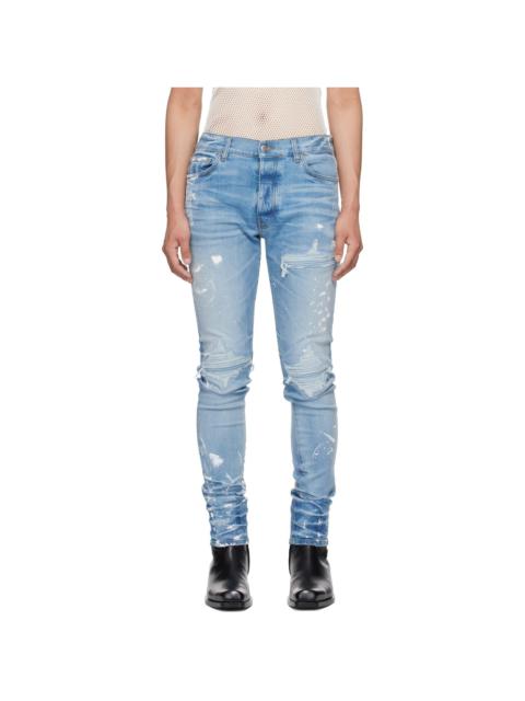 AMIRI Blue Painter Denim MX1 Jeans