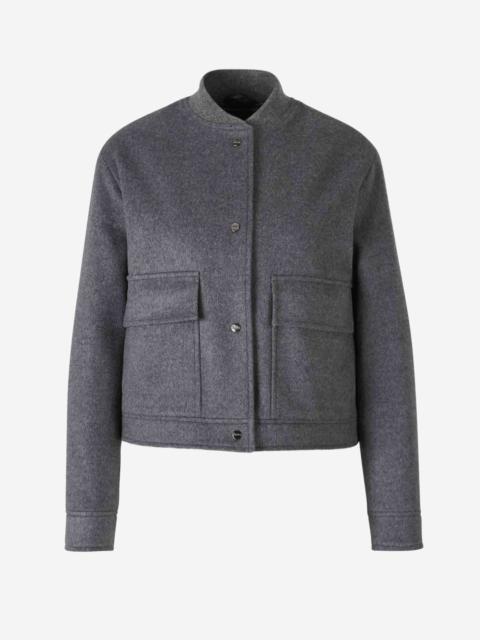 Herno CROPPED WOOL COAT