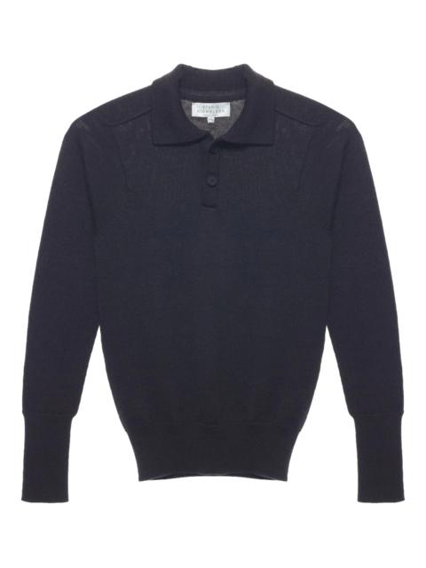Studio Nicholson Studio Nicholson Sark Polo Two-button Jumper