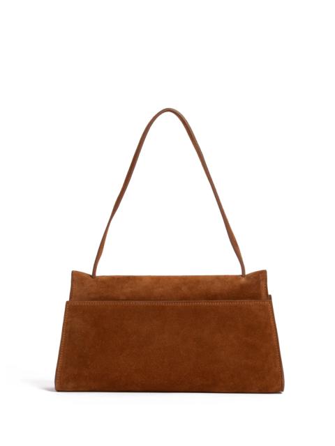 Elleme Long Papillon Suede Cognac