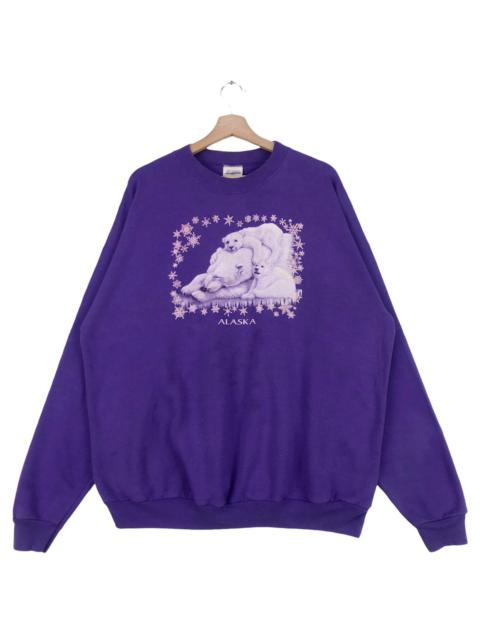Other Designers Vintage - Vintage Alaska Bear Sweatshirts Crewneck