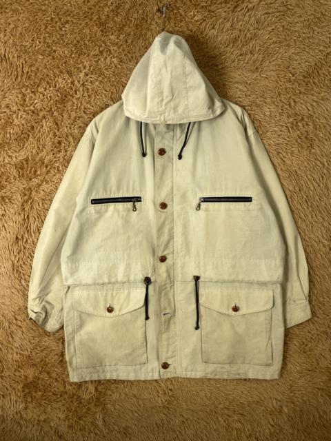 Other Designers Plus One Clothing - Vintage Uppish Plus One Hoodie Long Jacket Parkas J2171