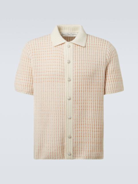 God’s True Cashmere Noble knitted cashmere polo shirt