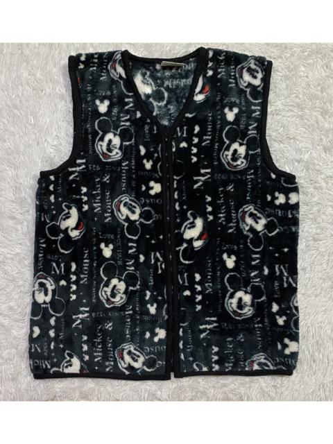 Other Designers Mickey Mouse - Mickey Mouse Fullprint Sleeveless Fleece Jacket