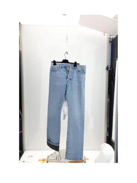 Dior Dior Homme Denim Con Inside Cannage Pants