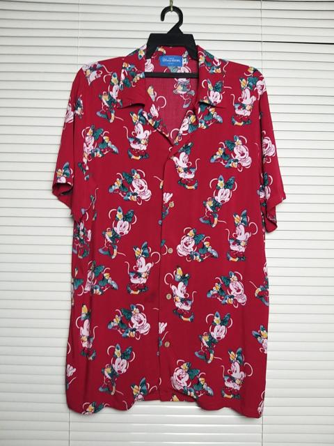 Other Designers Mickey Mouse - NICE💥💥HAWAIIAN SHIRT MINNIE MOUSE RAYON BUTTON UPS SHIRT