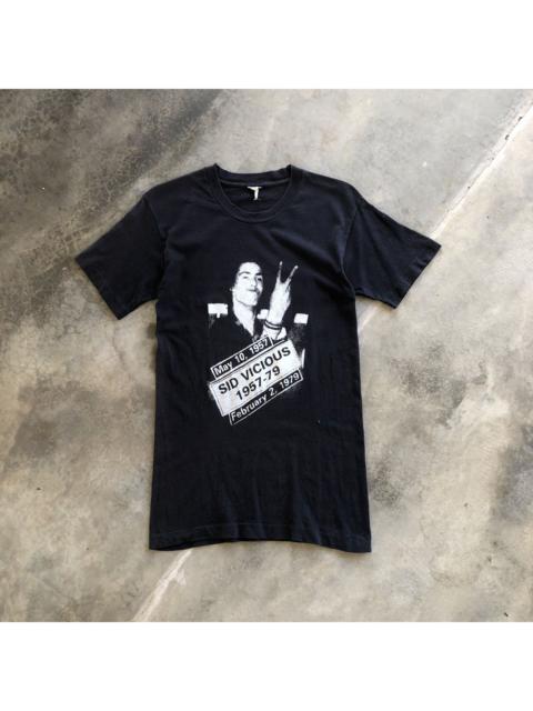 Other Designers Vintage - SID VICIOUS Memorial Sex Pistols Punk Band T-Shirt