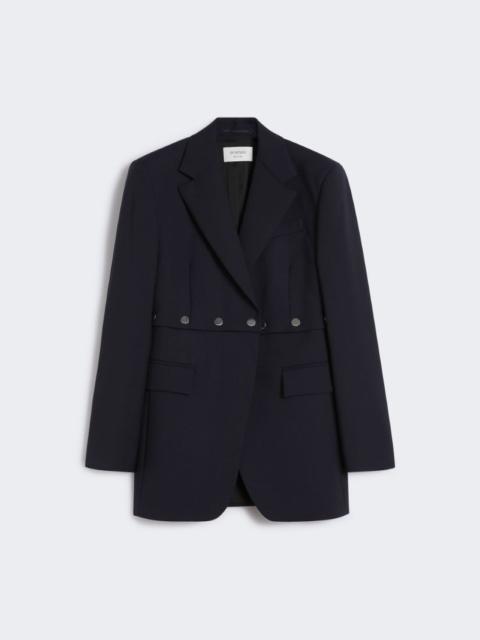 Sportmax Jacket with detachable hem detail - MIDNIGHTBLUE