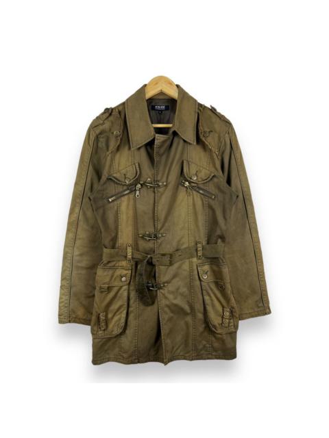 Other Designers If Six Was Nine - 🔥BONDAGE IN THE ATTIC changeabi design DISTRESS belt parka