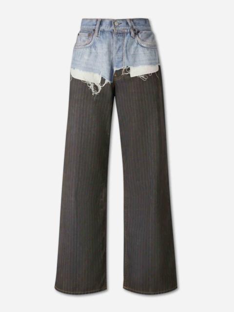 Acne Studios WIDE LEG PRINTED JEANS