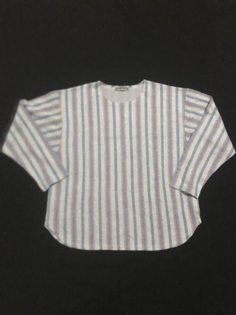 Other Designers Issey Miyake - Colored Stripe Long Sleeve Sweater